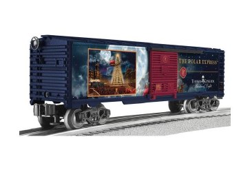 thomas kinkade lionel train