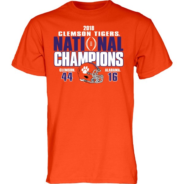 Clemson Tigers 2018 National Champs 