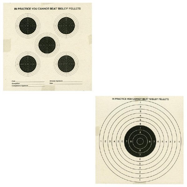 Bisley Std Targets 50 Pack John Knibbs International Ltd