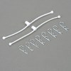 Body Klip Retainers White (2) Body Klip Retainers White (2)