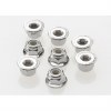 Nuts, 4mm (8) Nylon Locking Nuts, 4mm (8) Nylon Locking