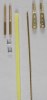 36" Push Cable .032 W/Gold'N 36" Push Cable .032 W/Gold'N