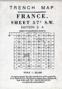 TRENCH MAP OF HONNECOURT
