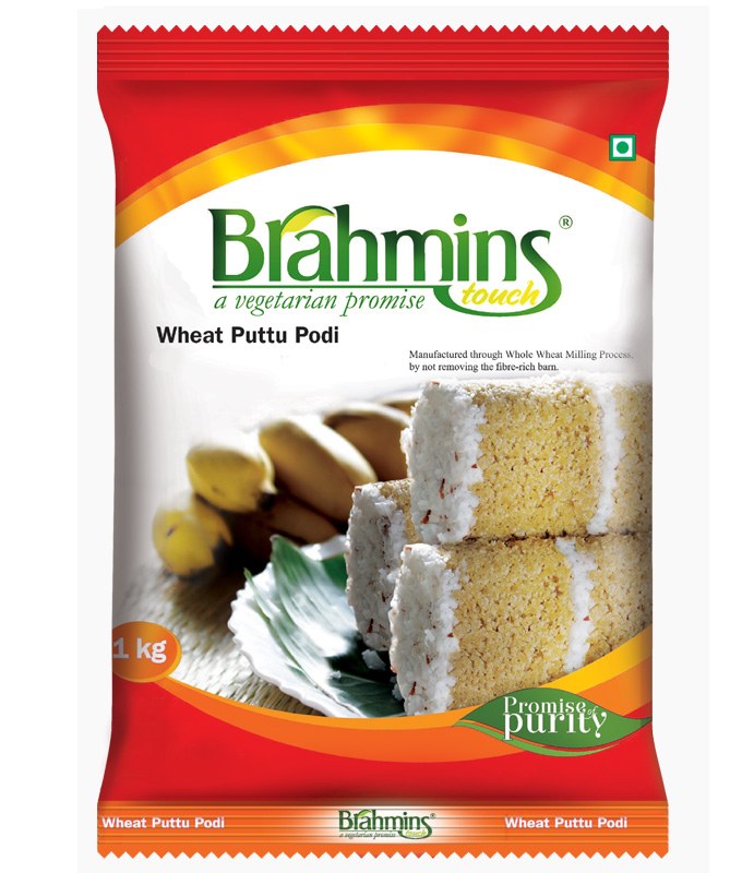 Brahmins Wheat Puttu Podi 1kg Subhlaxmi Grocers