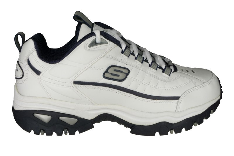 skechers men's sport shoe 50081 whitenavy