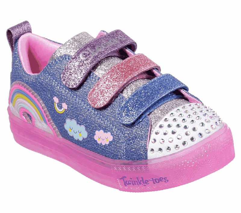 skechers twinkle toes on off button