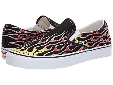 van slip on flames