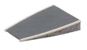 Peco ST-293 Setrack Curved Platform Stone OO//HO Gauge