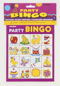 Bingo Party Game for 8