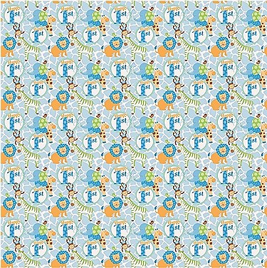 2 sheets wrapping paper gift present wrap birthday 30 thirty design