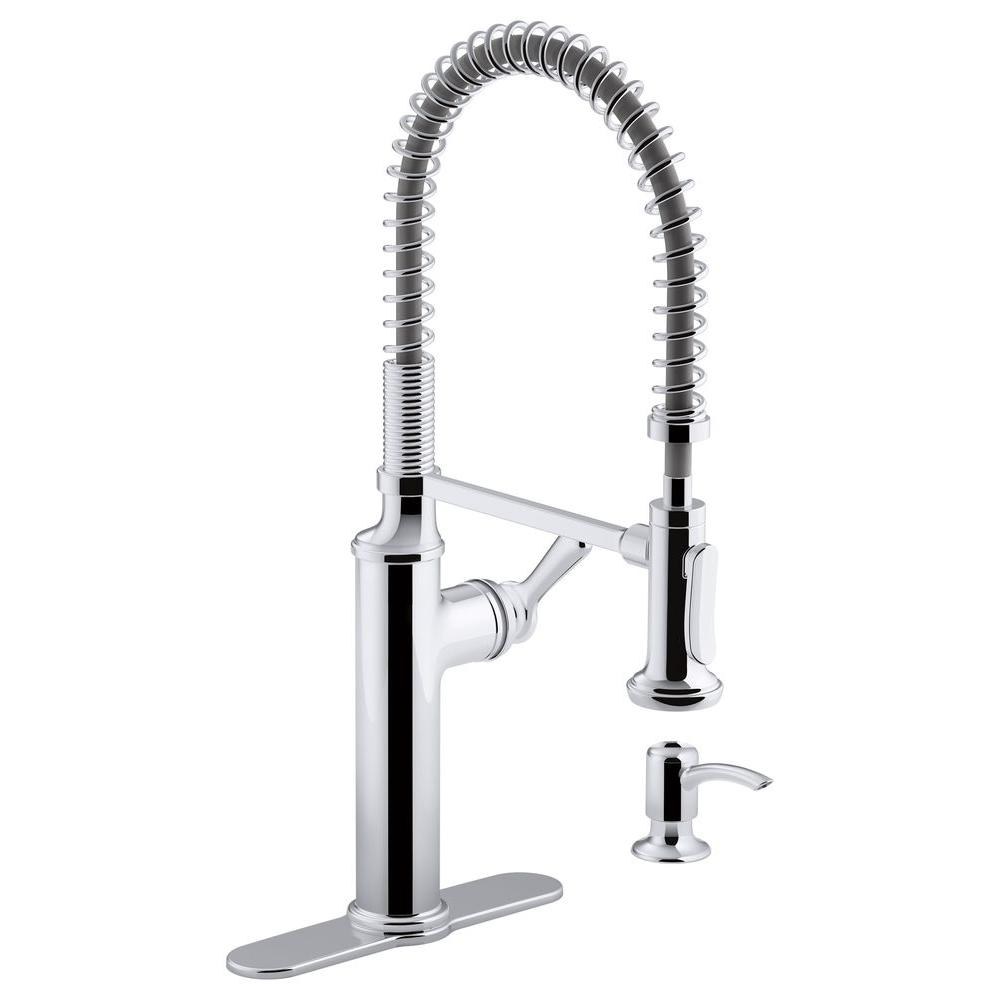 Sous Pull Down Kitchen Faucet Kohler