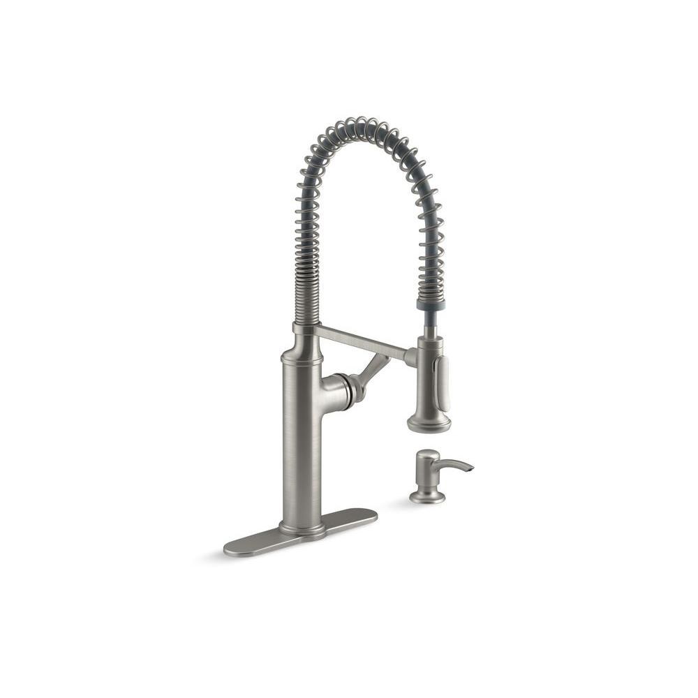 Sous Pull Down Kitchen Faucet Kohler