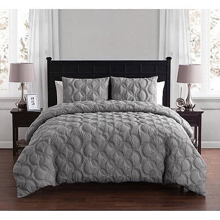 Microfiber Duvet Cover Set Atoll Gray King Grey Save Tell