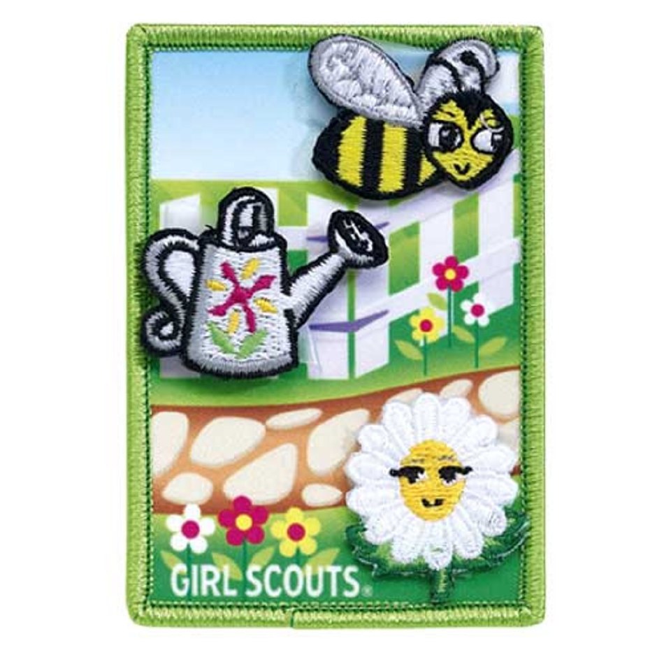 Daisy Welcome To The Flower Garden Journey Award Badge Set Girl