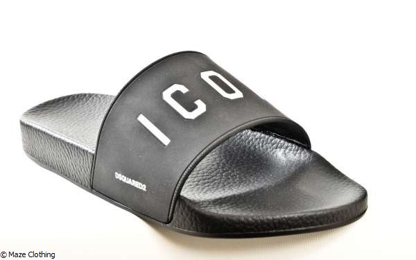 dsquared icon flip flops