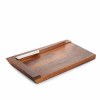 Nambe Geo Challah Board with Knife Nambe Geo Challah Board with Knife