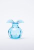 Vietri Hibiscus Aqua Bud Vase Vietri Hibiscus Aqua Bud Vase