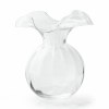 Vietri Hibiscus Large Fluted Vase Vietri Hibiscus Large Fluted Vase
