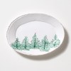 Vietri Lastra Holiday Small Oval Platter Vietri Lastra Holiday Small Oval Platter