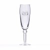 Skyros Legado Glass Flute with Initial Skyros Legado Glass Flute with Initial