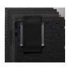 Chilewich Linen Napkin Black Chilewich Linen Napkin Black