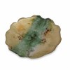 Beatriz Ball New Orleans Glass Centerpiece Bowl-Green/Gold Beatriz Ball New Orleans Glass Centerpiece Bowl-Green/Gold