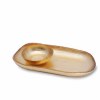Beatriz Ball New Orleans Glass Oval Platter with Mini Bowl Beatriz Ball New Orleans Glass Oval Platter with Mini Bowl
