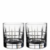 Orrefors Street Double Old Fashioned/Pair Orrefors Street Double Old Fashioned/Pair
