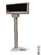 Pole Display Dynapos Vfd Black Microsoft Rms Aldelo Microsoft