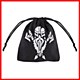 Dwarven Black & White Dice Bag Dwarven Black & White Dice Bag