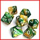 Gemini Gold-Green w/white Gemini Gold-Green w/white