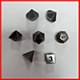 Solid Metal Dark Metal Colour Poly Set Solid Metal Dark Metal Colour Poly Set