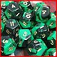 Single Oblivion Dice : D12 : Green Single Oblivion Dice : D12 : Green