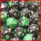 Single Oblivion Dice : D20 : Green Single Oblivion Dice : D20 : Green