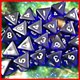 Single Gem D8: Blue Single Gem D8: Blue