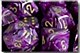 Lustrous Purple W/Gold Poly Lustrous Purple W/Gold Poly
