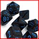 Speckle Blue Stars Poly Speckle Blue Stars Poly