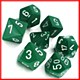 Opaque Green w/White Poly Opaque Green w/White Poly
