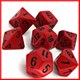 Opaque Red w/Black Poly Opaque Red w/Black Poly