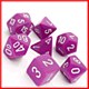 Opaque Light Purple w/White Opaque Light Purple w/White