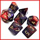 Gemini PurpleRed/Gold Poly Set Gemini PurpleRed/Gold Poly Set