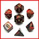 Gemini Black-Red w/Gold Poly Gemini Black-Red w/Gold Poly
