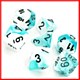 Gemini Teal-White w/Black Poly Gemini Teal-White w/Black Poly