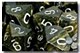 Leaf Black Gold/Silver Poly Leaf Black Gold/Silver Poly