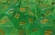 Borealis Light Green w/Gold Borealis Light Green w/Gold