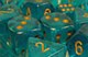 Borealis Teal w/Gold Borealis Teal w/Gold