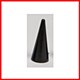 Plastic Cones : 15x35mm : Black : (10) Plastic Cones : 15x35mm : Black : (10)