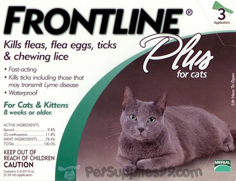 Frontline Plus for Cats & Kitten 8 weeks or Older