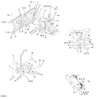 SnowDogg VMD Snow Plow Schematic SnowDogg VMD Snow Plow Schematic