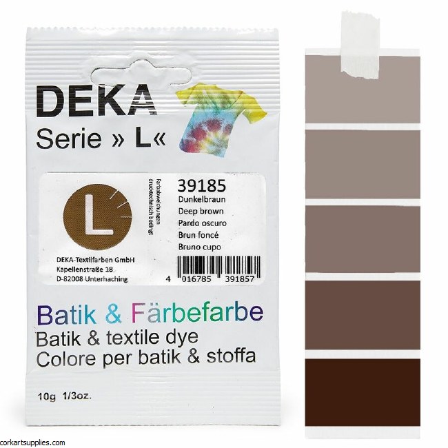 Batik Dye 10gm 39185 Deep Brown